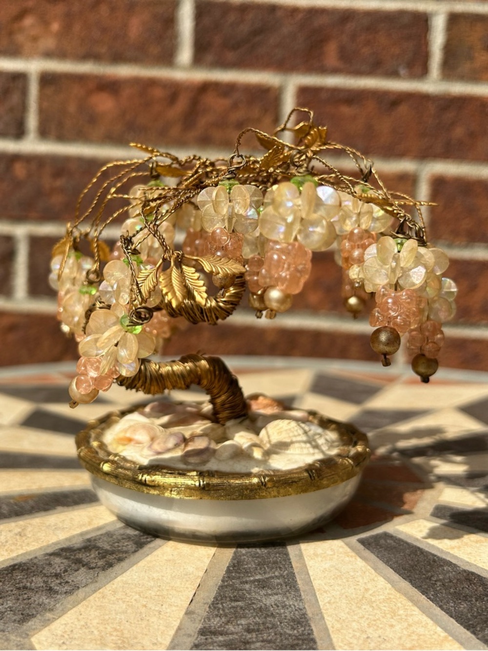 Vintage beaded grape tree - Picture 4 of 12